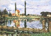 Camille Pissarro Seine oil painting artist